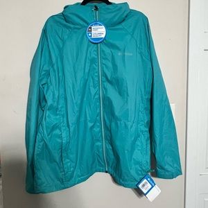 Columbia rain jacket NWT